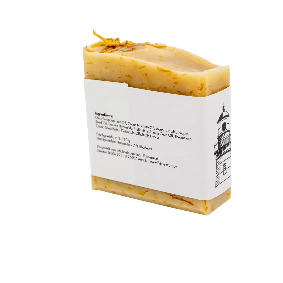 Sommersonne – Duftfreie Ringelblumen - Seife, extra sanft - Zwergenstick