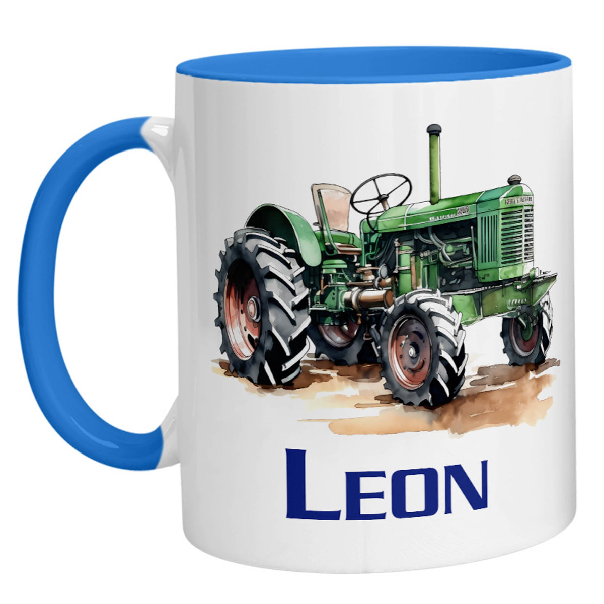 Tasse - Namenstasse Traktor (Personalisiert)