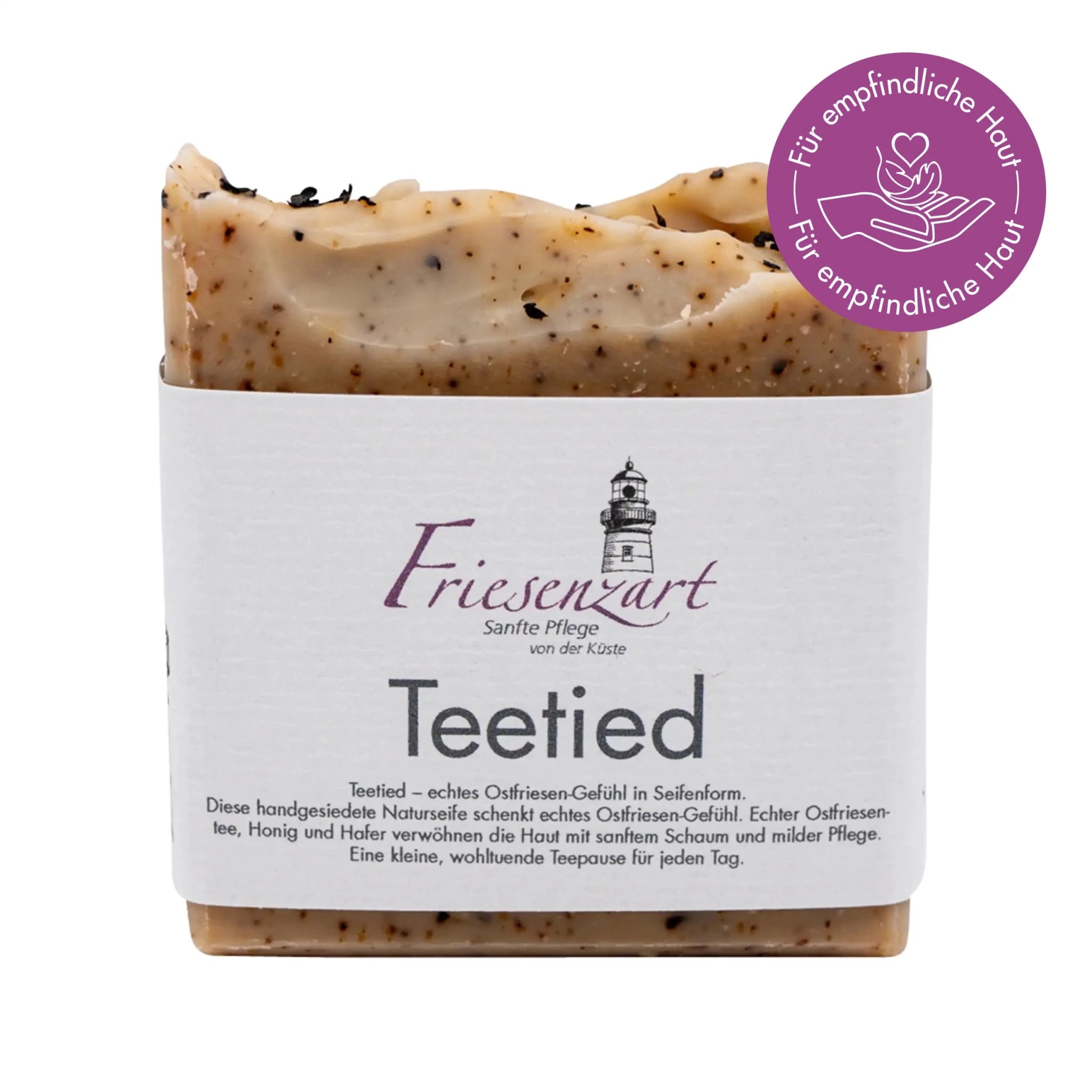 Teetied – Ostfriesentee - Seife mit Honig &amp; Hafer - Zwergenstick