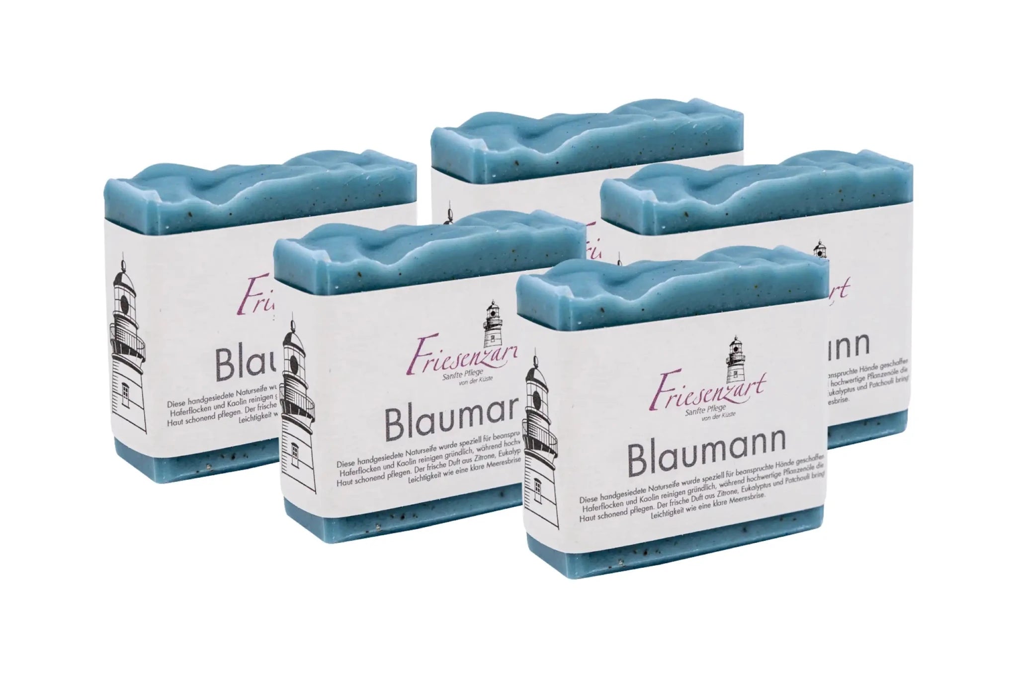 Vorrat am Meer – Blaumann | Kräftige Naturseife im Vorteilspack - Zwergenstick