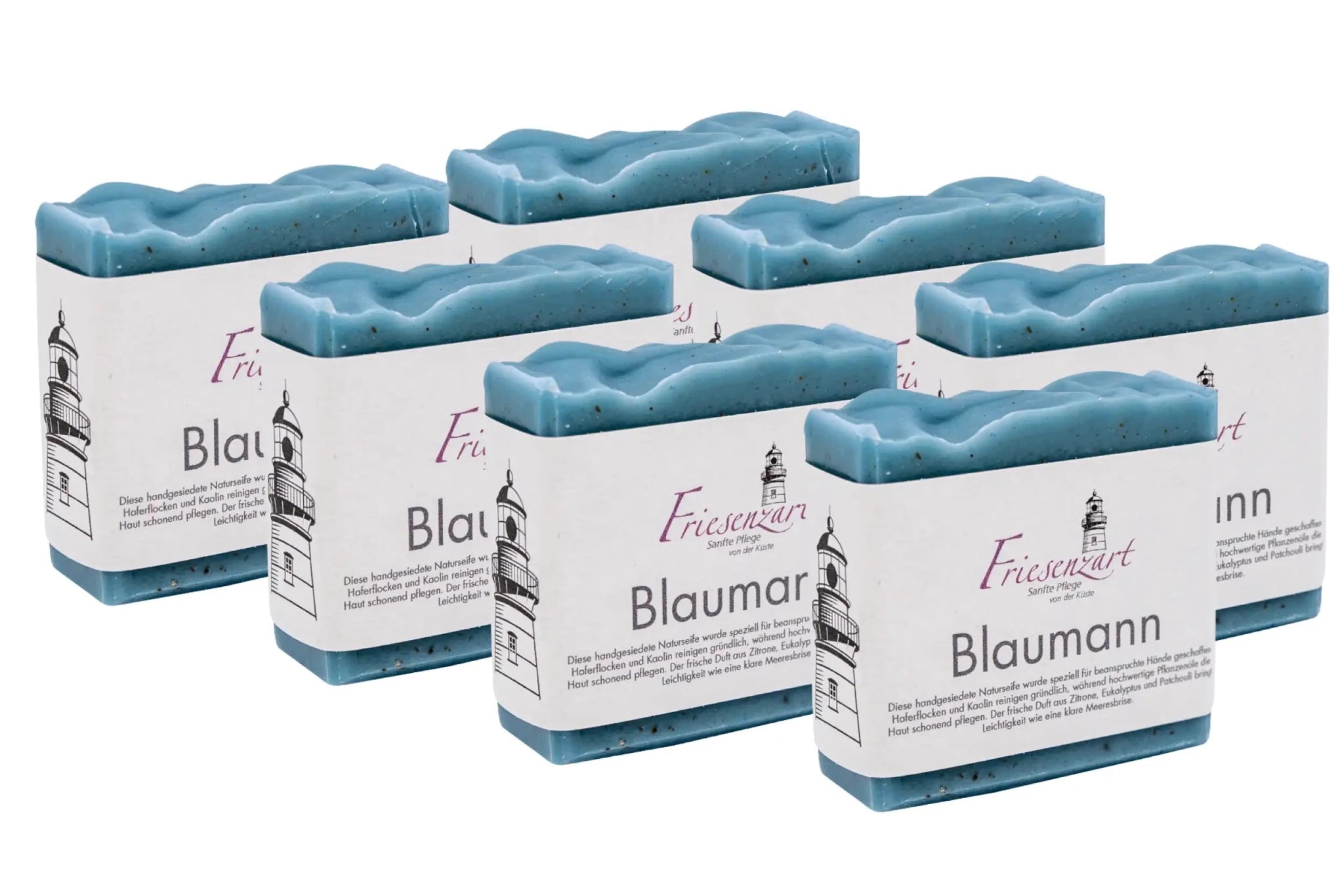 Vorrat am Meer – Blaumann | Kräftige Naturseife im Vorteilspack - Zwergenstick