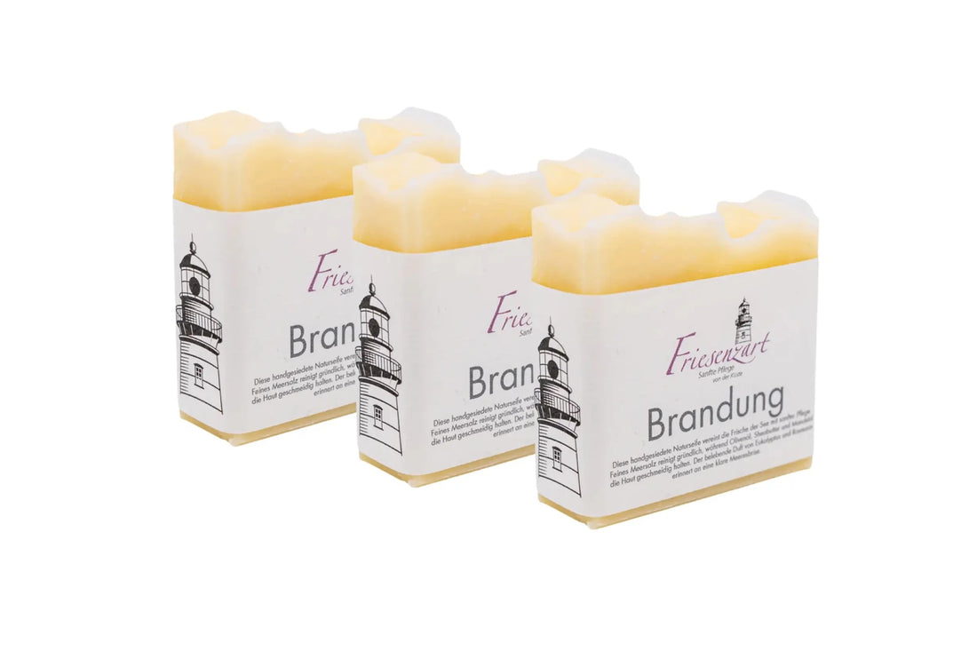 Vorrat am Meer – Brandung | Frische Naturseife im Set - Zwergenstick