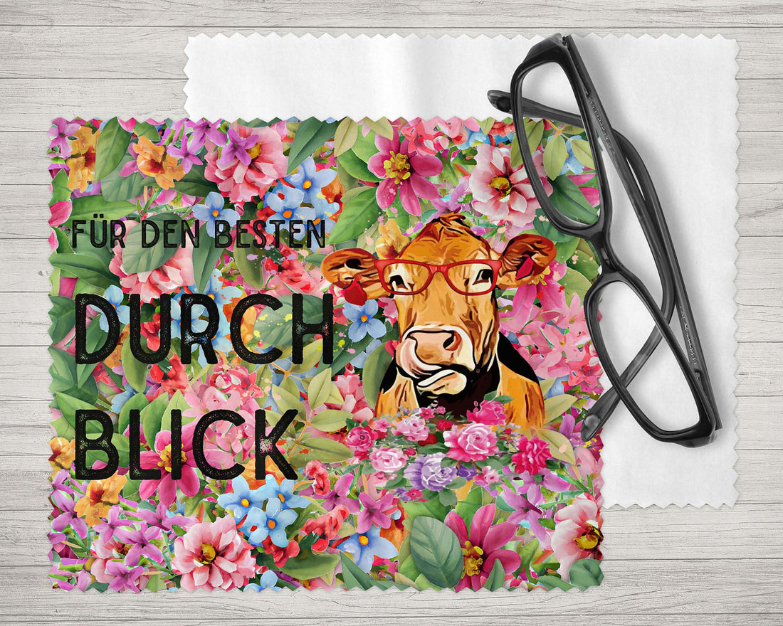 Brillenputztuch - Objektivtuch Für den besten Durchblick - Zwergenstick