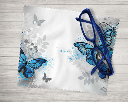 Brillenputztuch - Objektivtuch Schmetterlinge