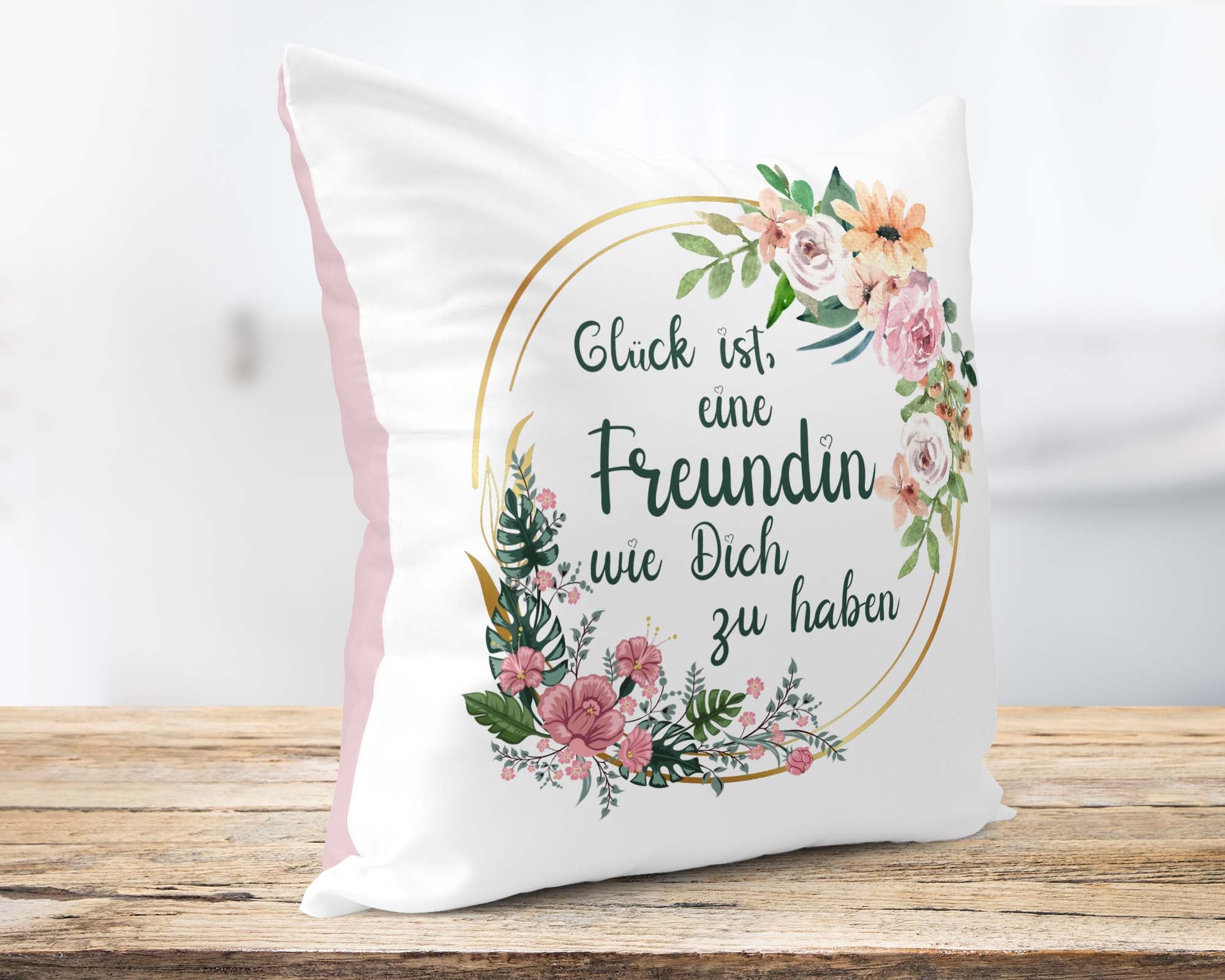 Blumiges Glückskissen &