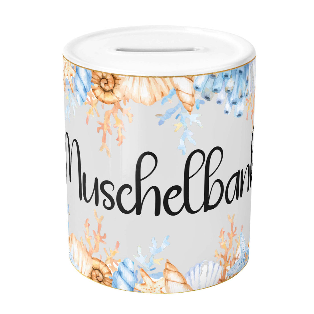 Spardose - Muschelbank - Zwergenstick