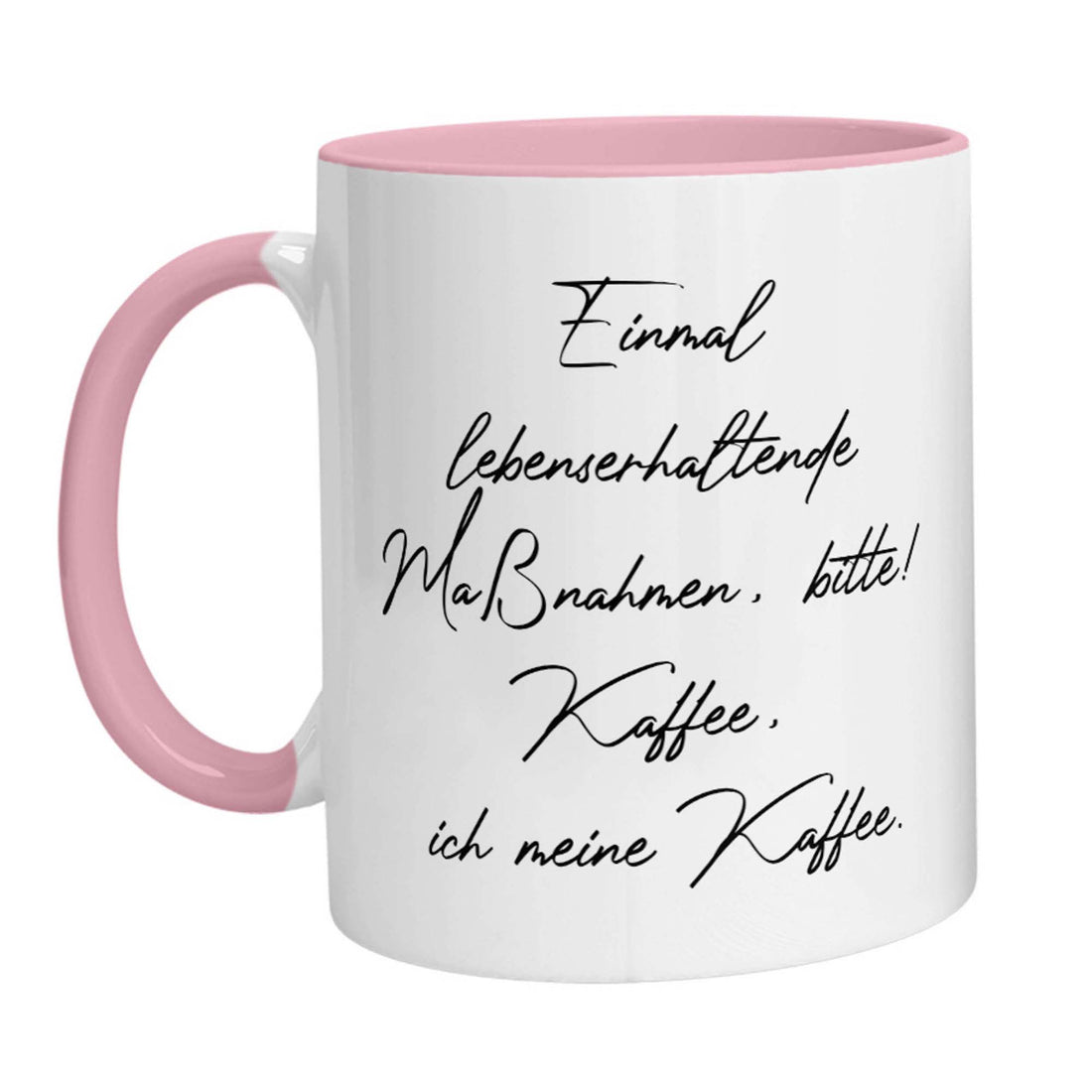 Tasse - Einmal lebenserhaltende Maßnahmen, bitte! Kaffee, ich meine Kaffee - Zwergenstick