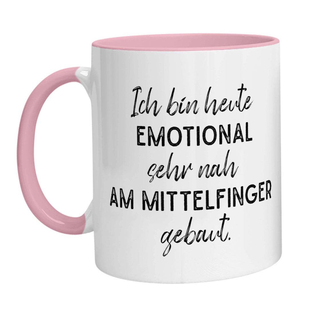 Tasse - Ich bin heute Emotional sehr nah am Mittelfinger gebaut - Zwergenstick