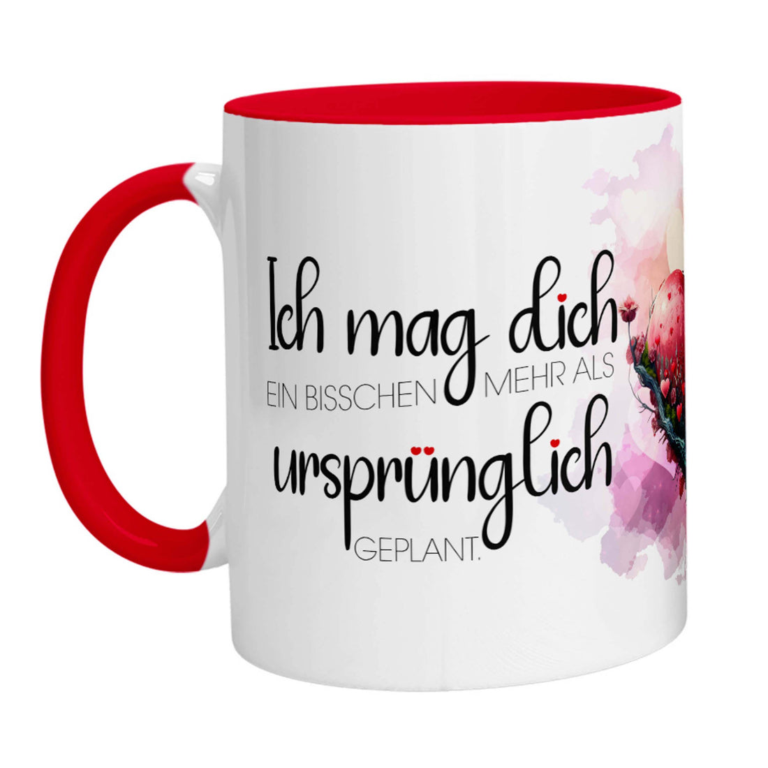 Tasse - Ich mag Dich ein bisschen mehr als ursprünglich geplant. - Zwergenstick