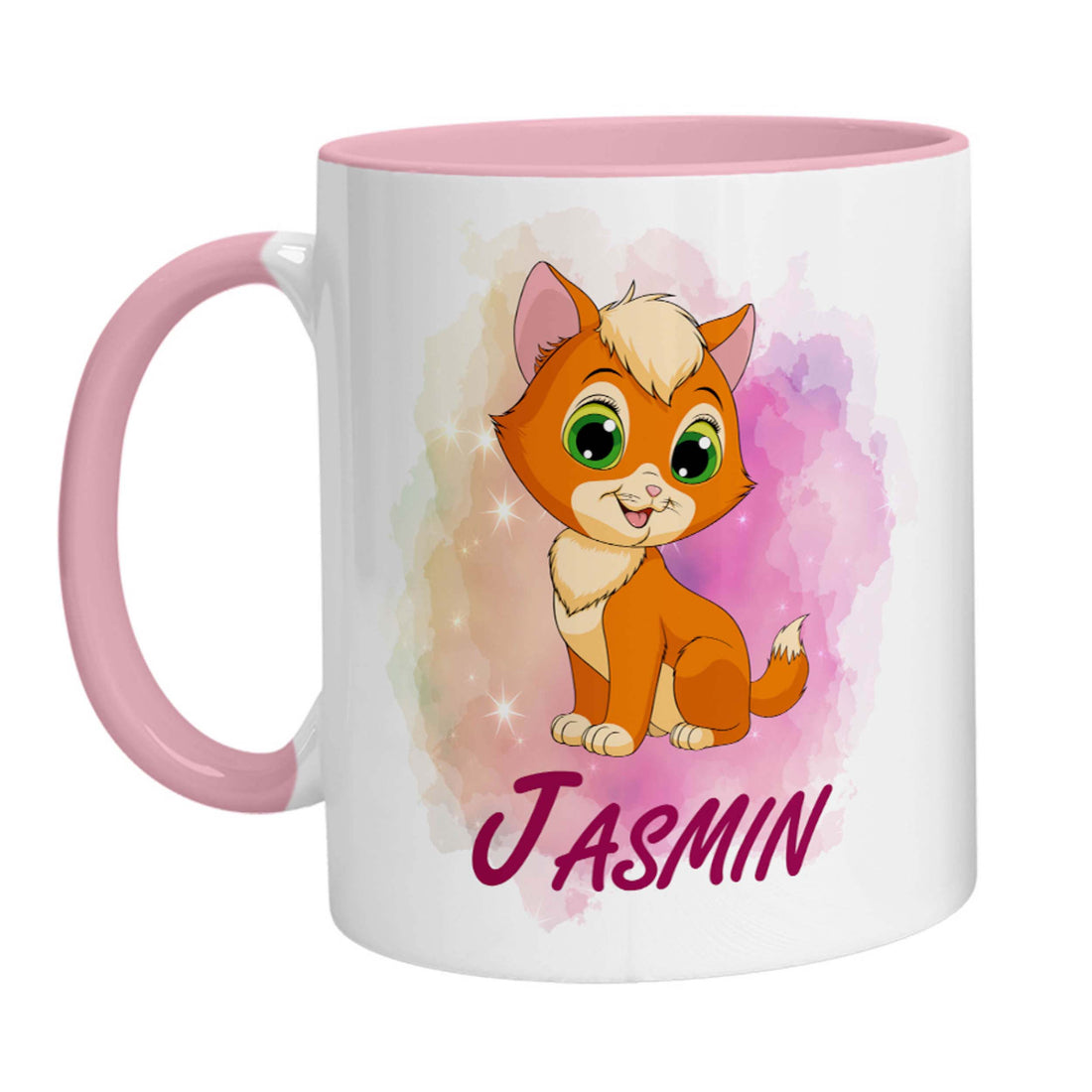 Tasse - Namenstasse Katze (Personalisiert) - Zwergenstick