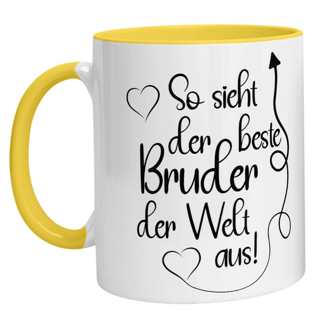 Tasse - So sieht der beste Bruder der Welt aus - Zwergenstick