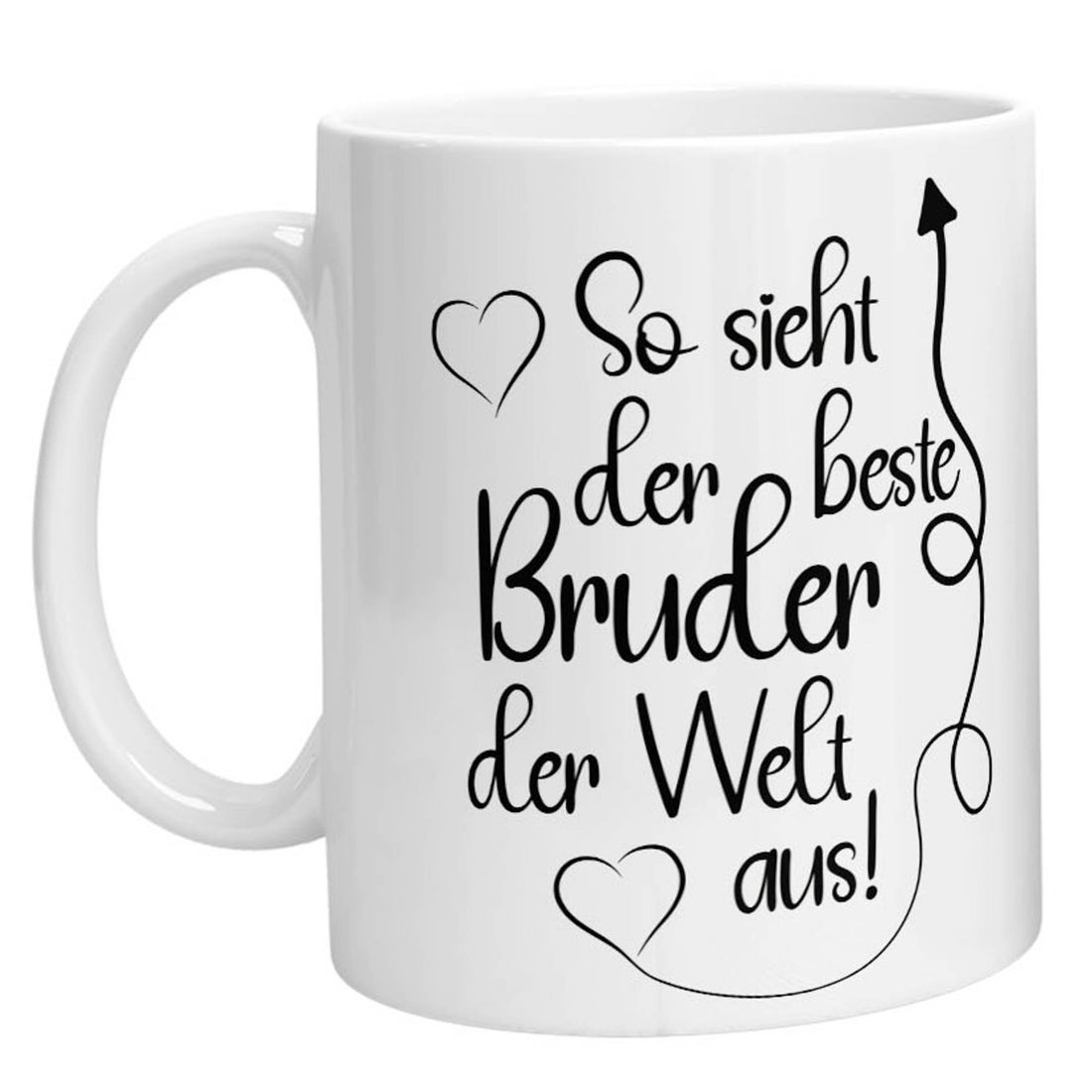 Tasse - So sieht der beste Bruder der Welt aus - Zwergenstick