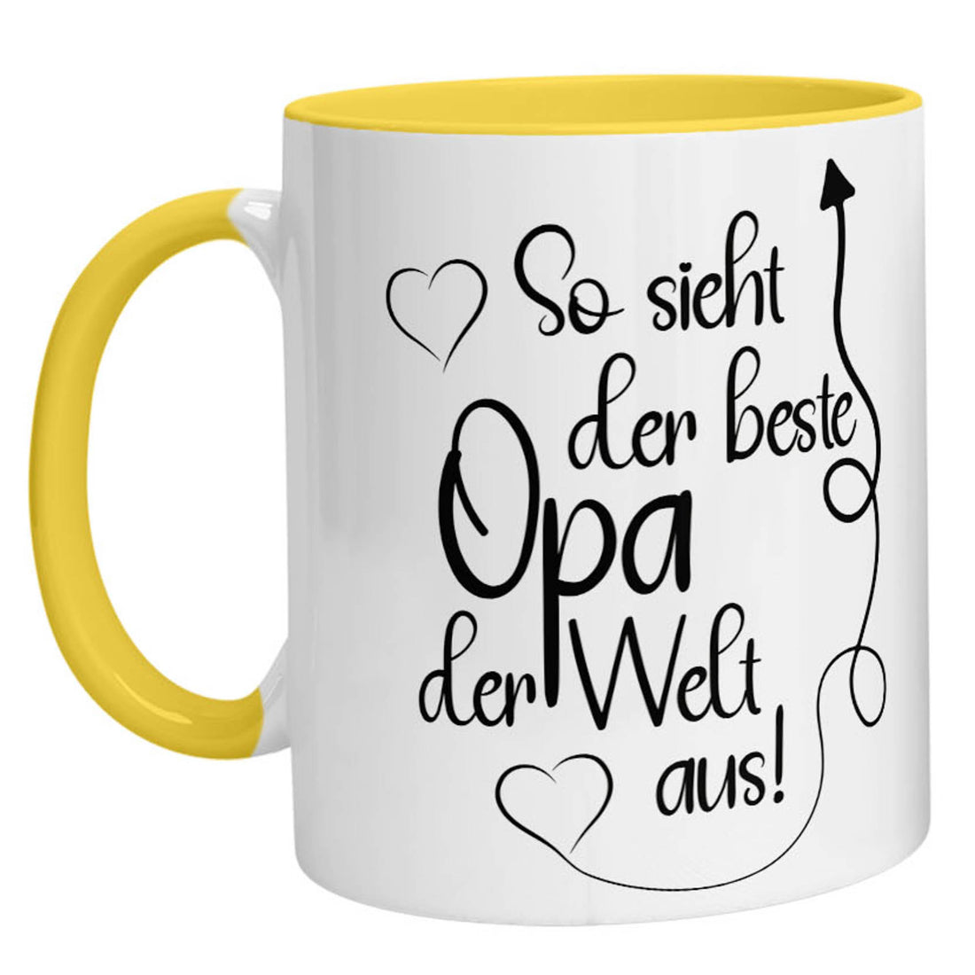 Tasse - So sieht der beste Opa der Welt aus - Zwergenstick