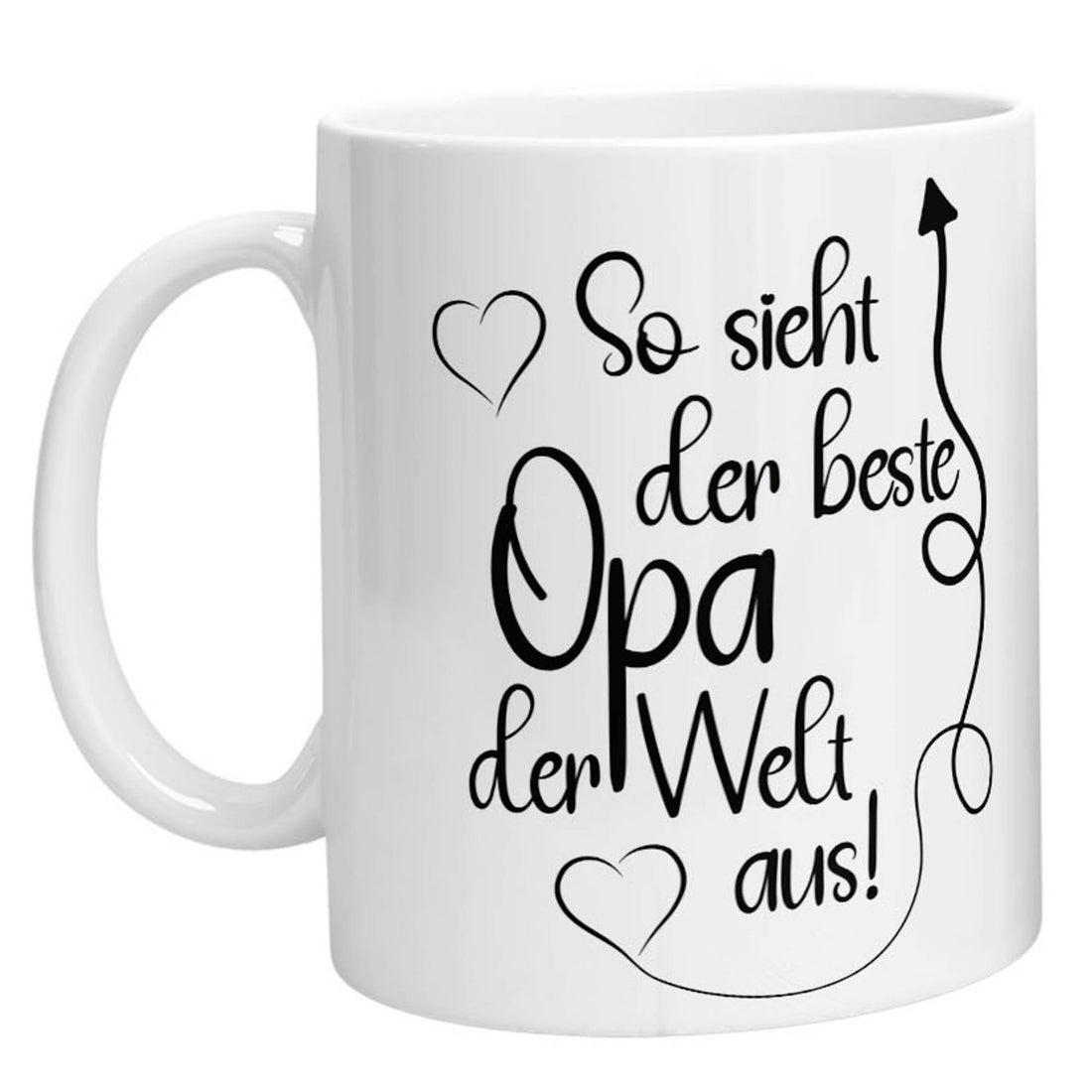 Tasse - So sieht der beste Opa der Welt aus - Zwergenstick