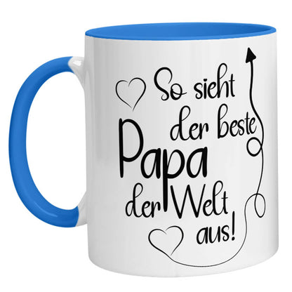 Tasse - So sieht der beste Papa der Welt aus - Zwergenstick