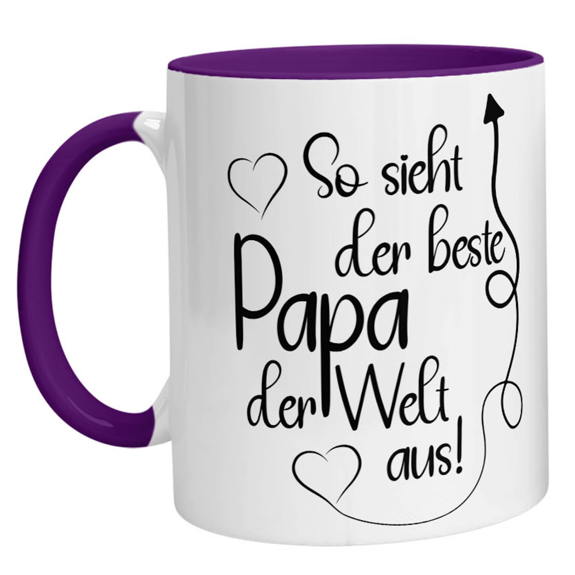 Tasse - So sieht der beste Papa der Welt aus - Zwergenstick