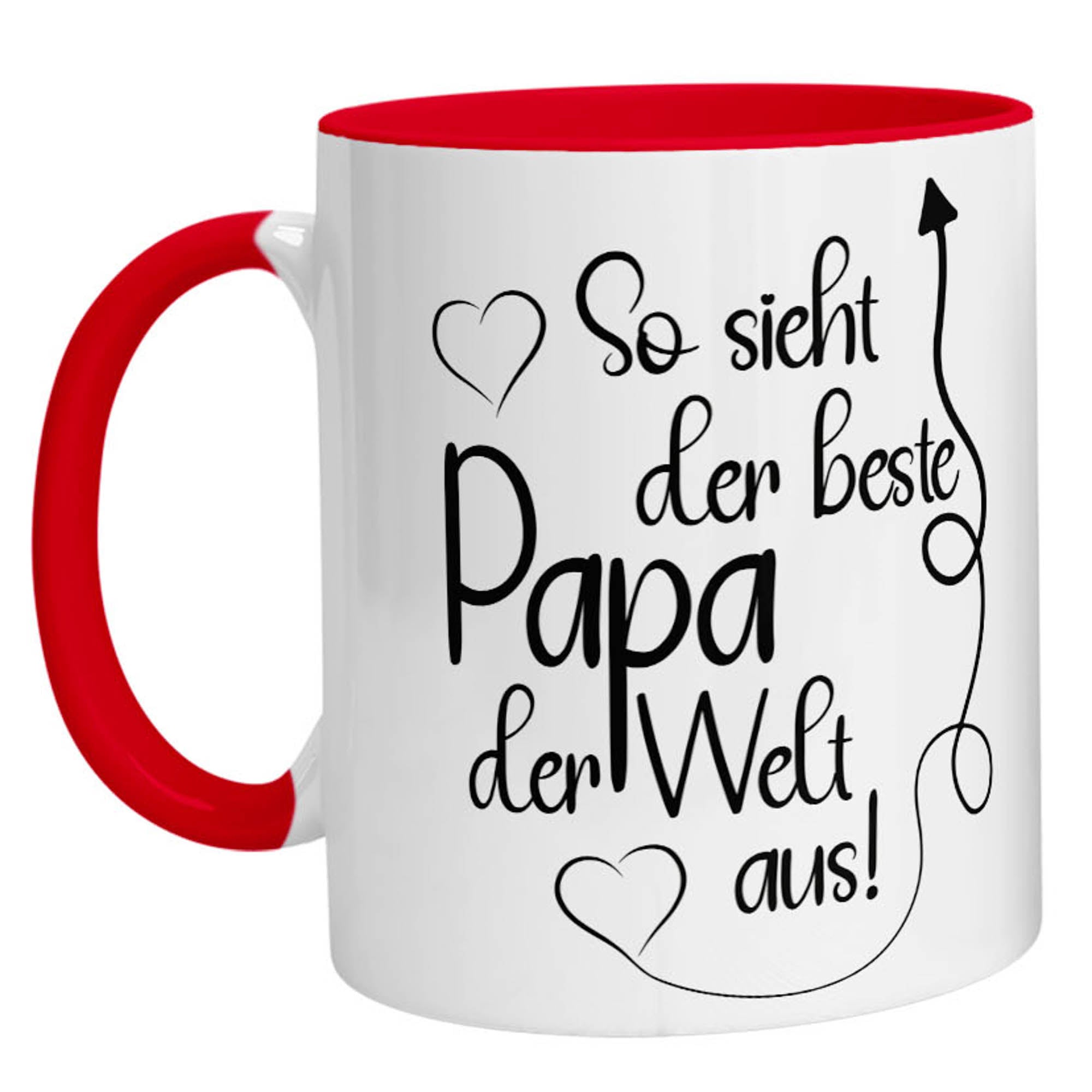 Tasse - So sieht der beste Papa der Welt aus - Zwergenstick