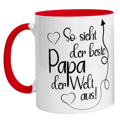 Tasse - So sieht der beste Papa der Welt aus - Zwergenstick