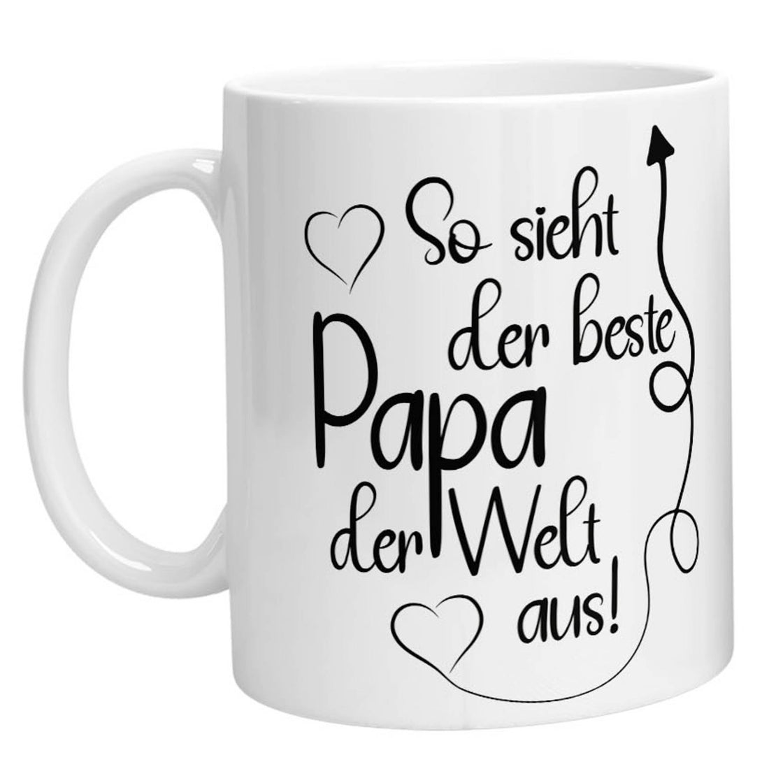 Tasse - So sieht der beste Papa der Welt aus - Zwergenstick