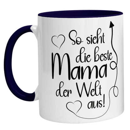 Tasse - So sieht die beste Mama der Welt aus - Zwergenstick