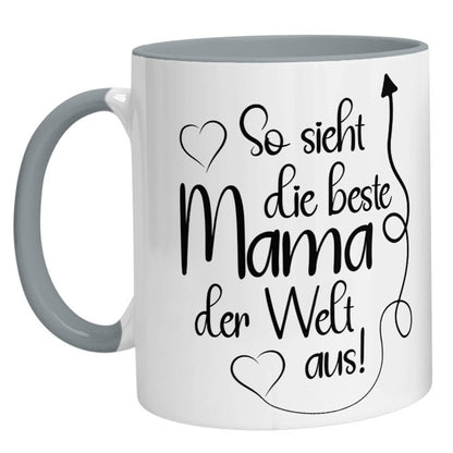 Tasse - So sieht die beste Mama der Welt aus - Zwergenstick