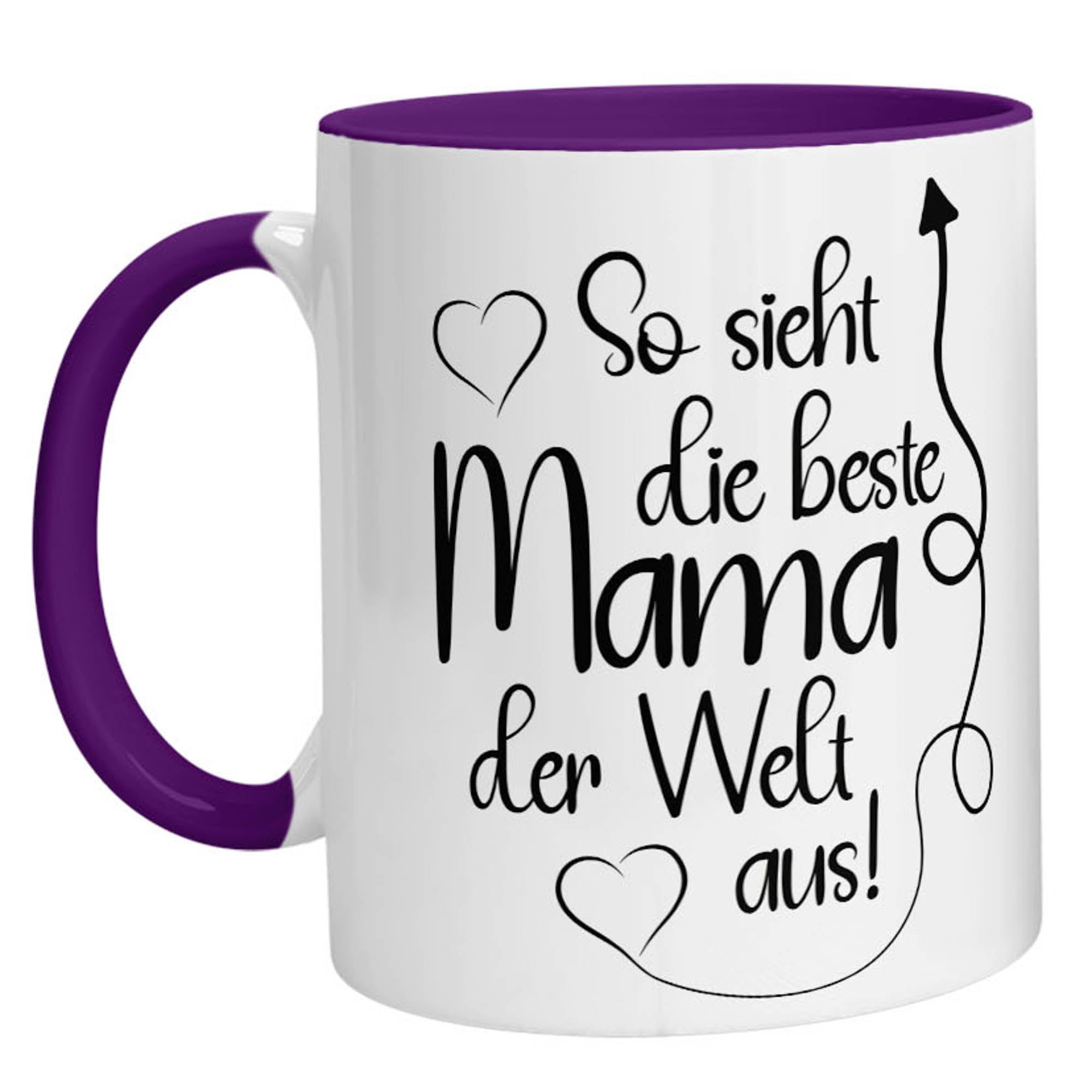 Tasse - So sieht die beste Mama der Welt aus - Zwergenstick