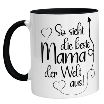 Tasse - So sieht die beste Mama der Welt aus - Zwergenstick