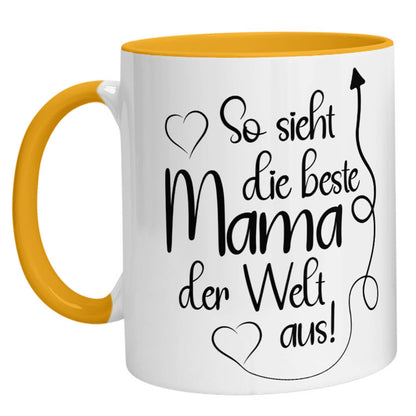Tasse - So sieht die beste Mama der Welt aus - Zwergenstick