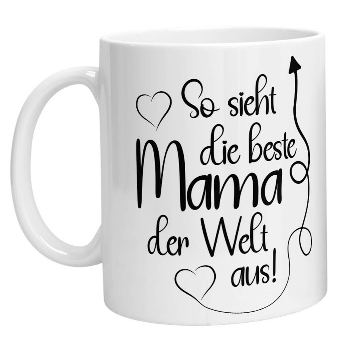 Tasse - So sieht die beste Mama der Welt aus - Zwergenstick