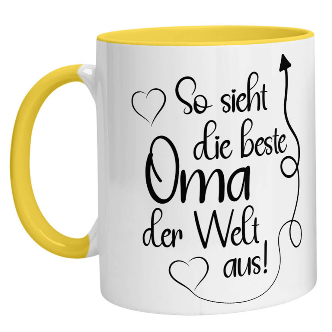 Tasse - So sieht die beste Oma der Welt aus - Zwergenstick