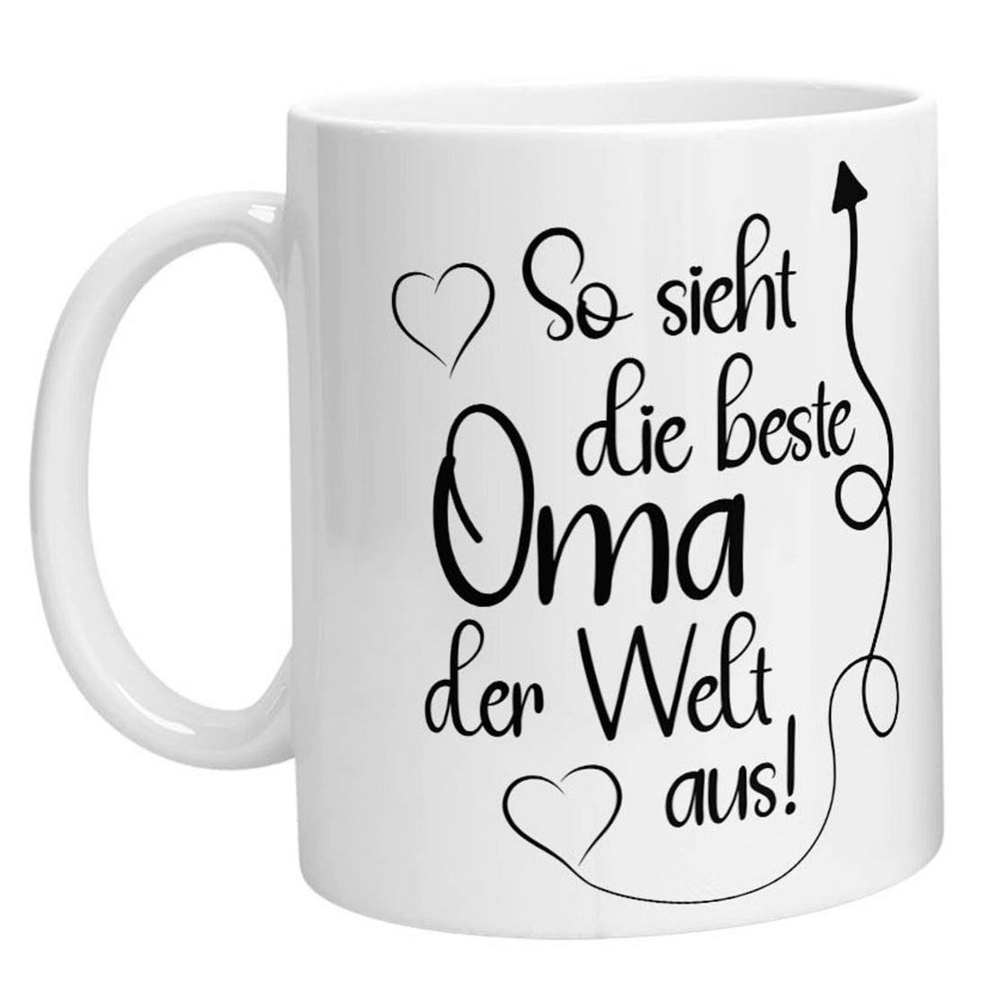 Tasse - So sieht die beste Oma der Welt aus - Zwergenstick
