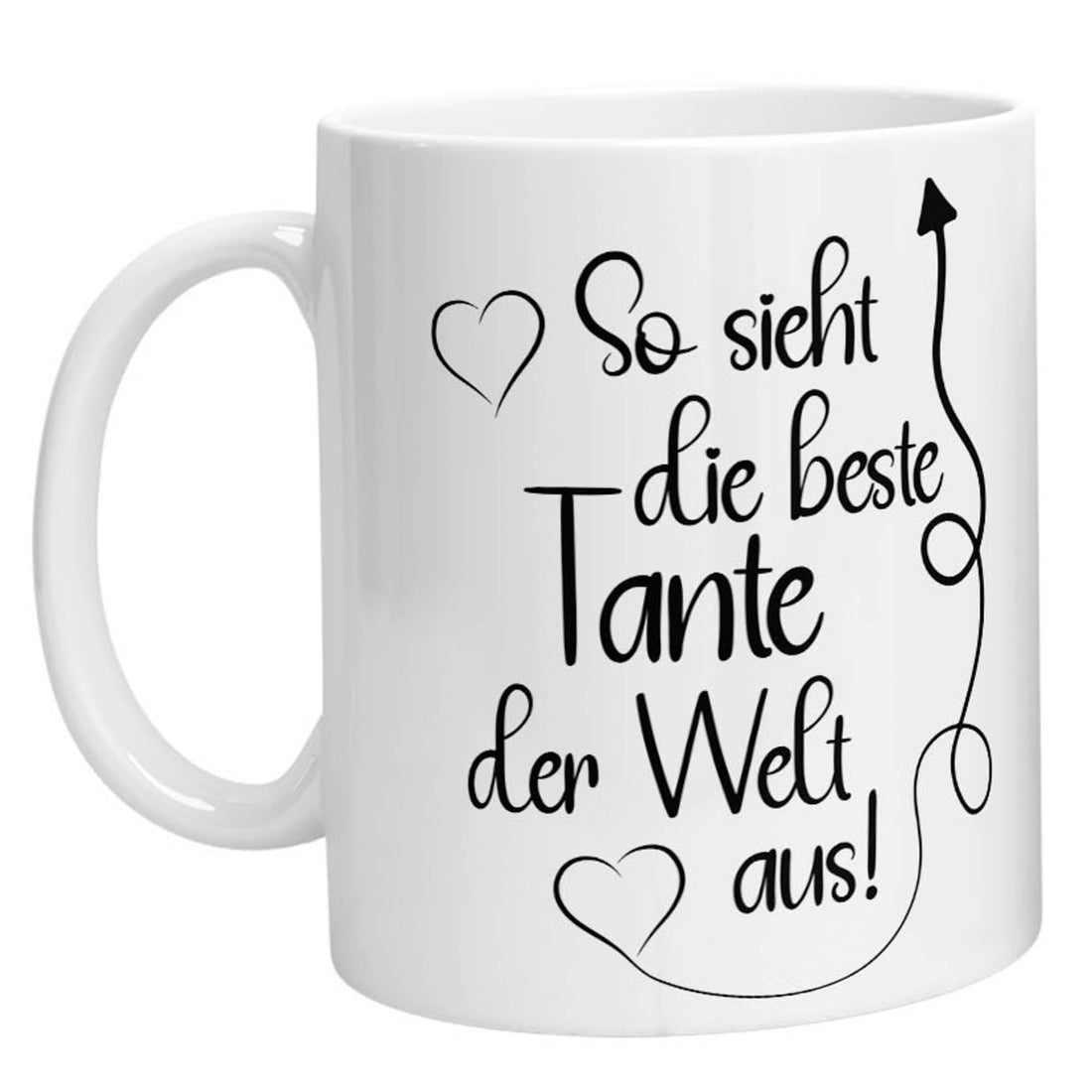 Tasse - So sieht die beste Tante der Welt aus - Zwergenstick