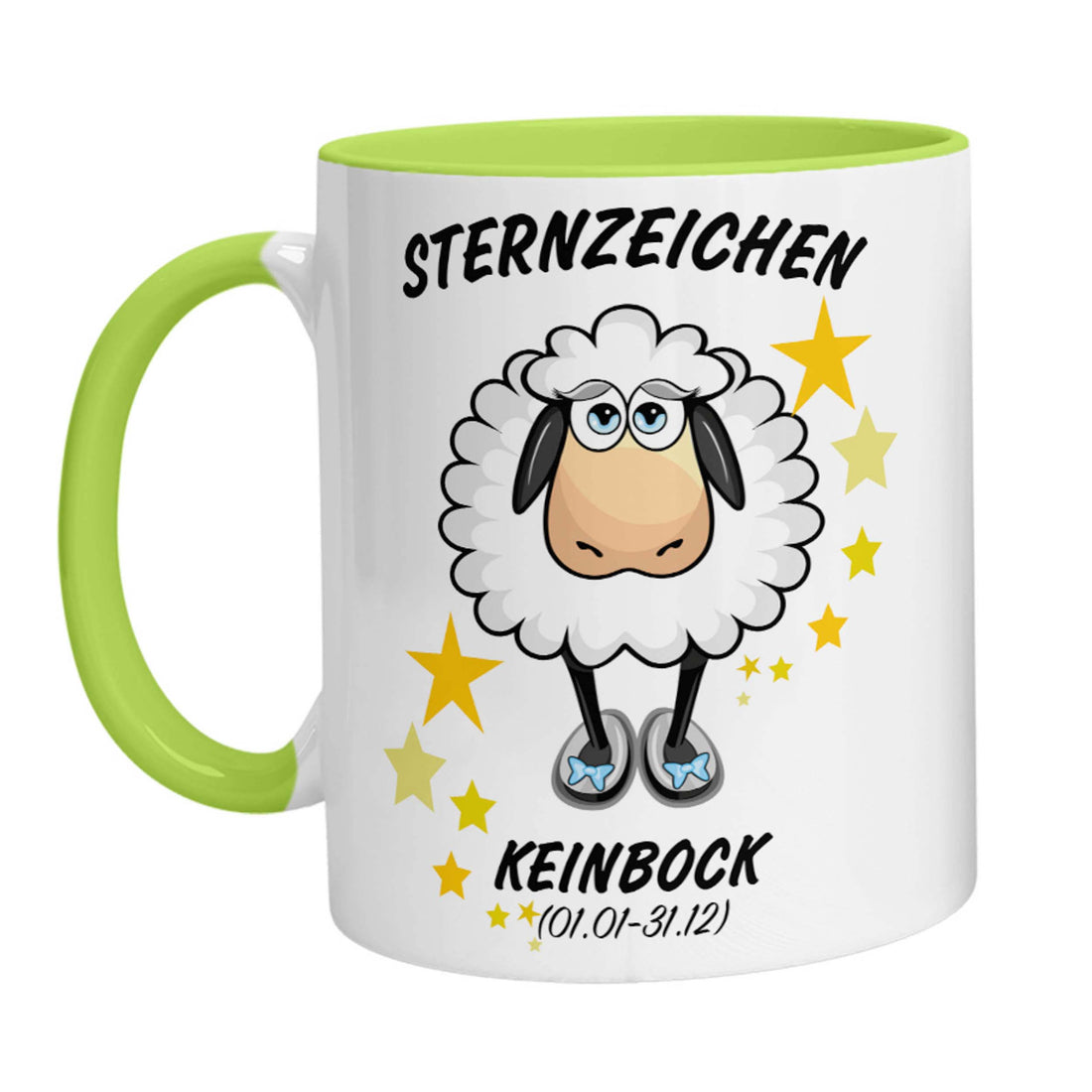 Tasse - Schaf Sternzeichen Keinbock - Zwergenstick