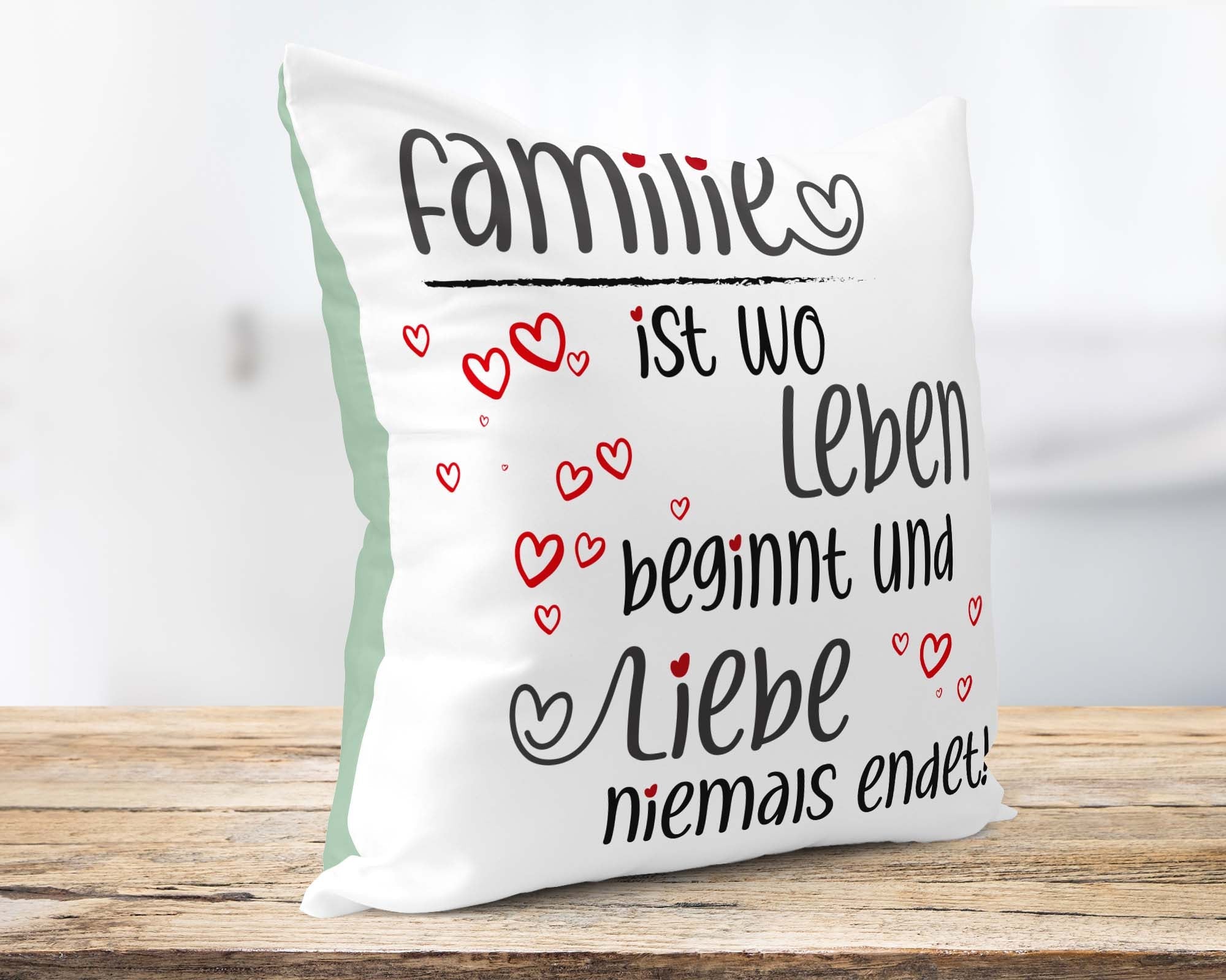 Liebevolles Familien - Kissen &