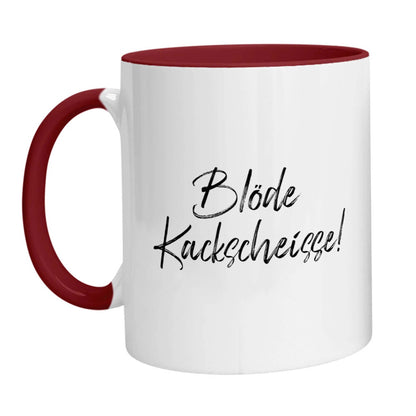 Tasse - Blöde Kackscheisse - Zwergenstick