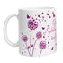 Tasse - Glück ist Schmetterlinge im Bauch (Lila Pink) - Zwergenstick