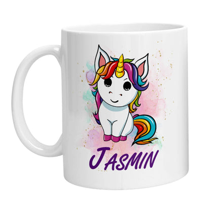 Tasse - Namenstasse Einhorn (Personalisiert) - Zwergenstick