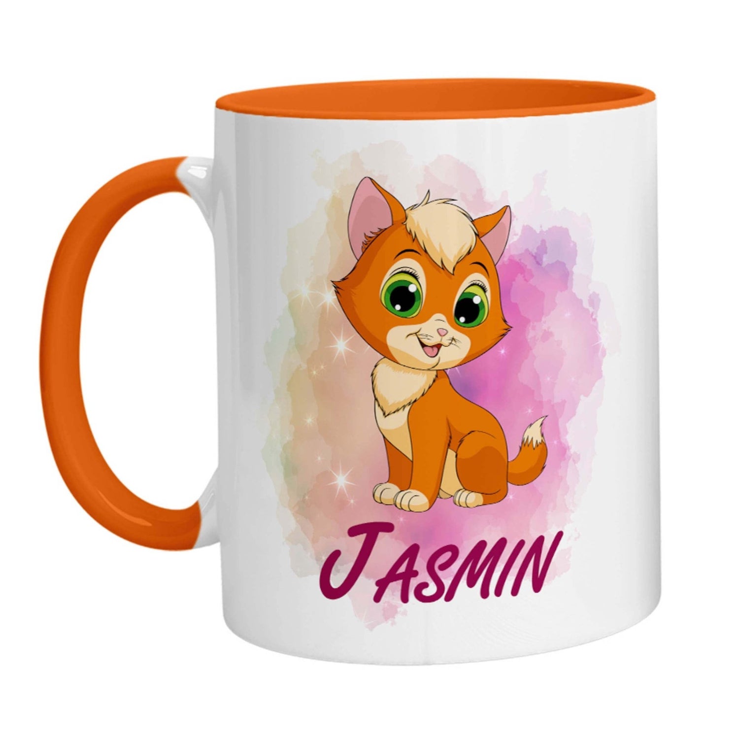 Tasse - Namenstasse Katze (Personalisiert) - Zwergenstick