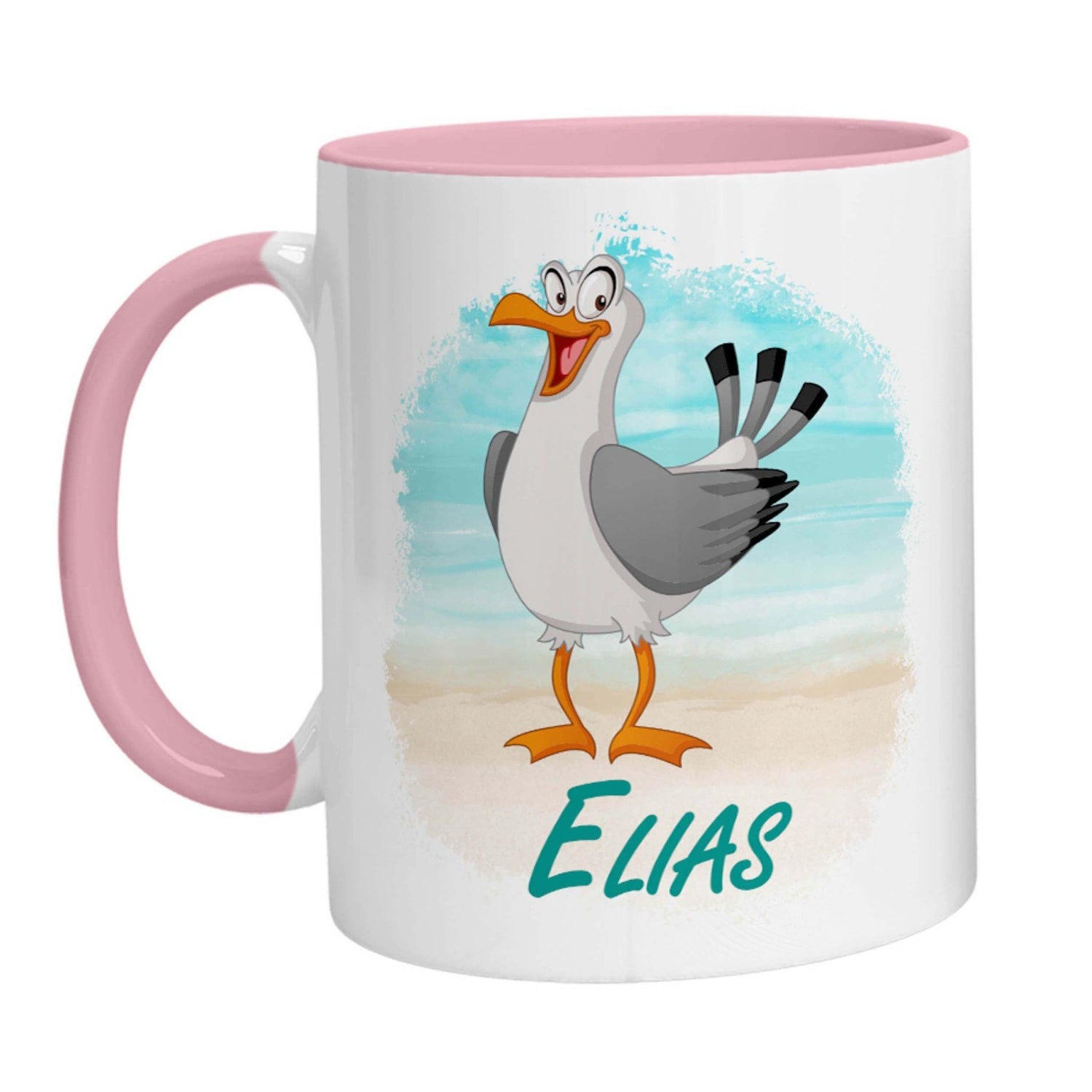 Tasse - Namenstasse Möwe (Personalisiert) - Zwergenstick