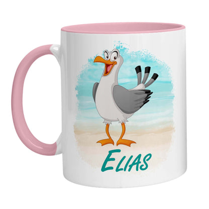 Tasse - Namenstasse Möwe (Personalisiert) - Zwergenstick