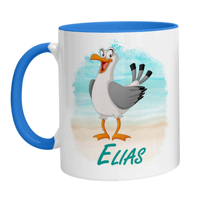 Tasse - Namenstasse Möwe (Personalisiert) - Zwergenstick
