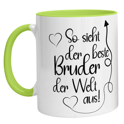 Tasse - So sieht der beste Bruder der Welt aus - Zwergenstick