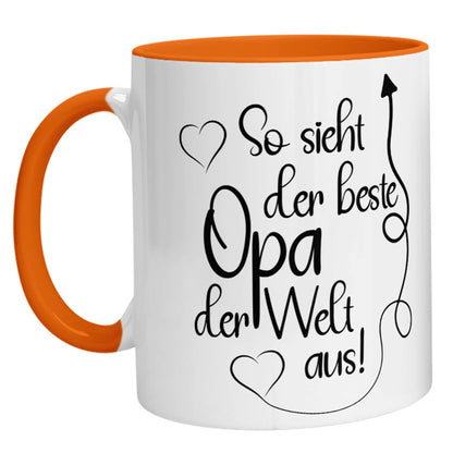Tasse - So sieht der beste Opa der Welt aus - Zwergenstick