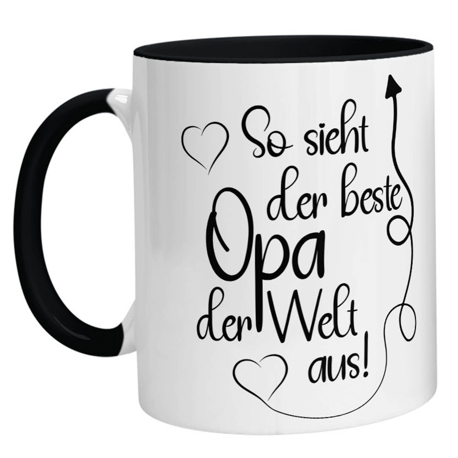 Tasse - So sieht der beste Opa der Welt aus - Zwergenstick