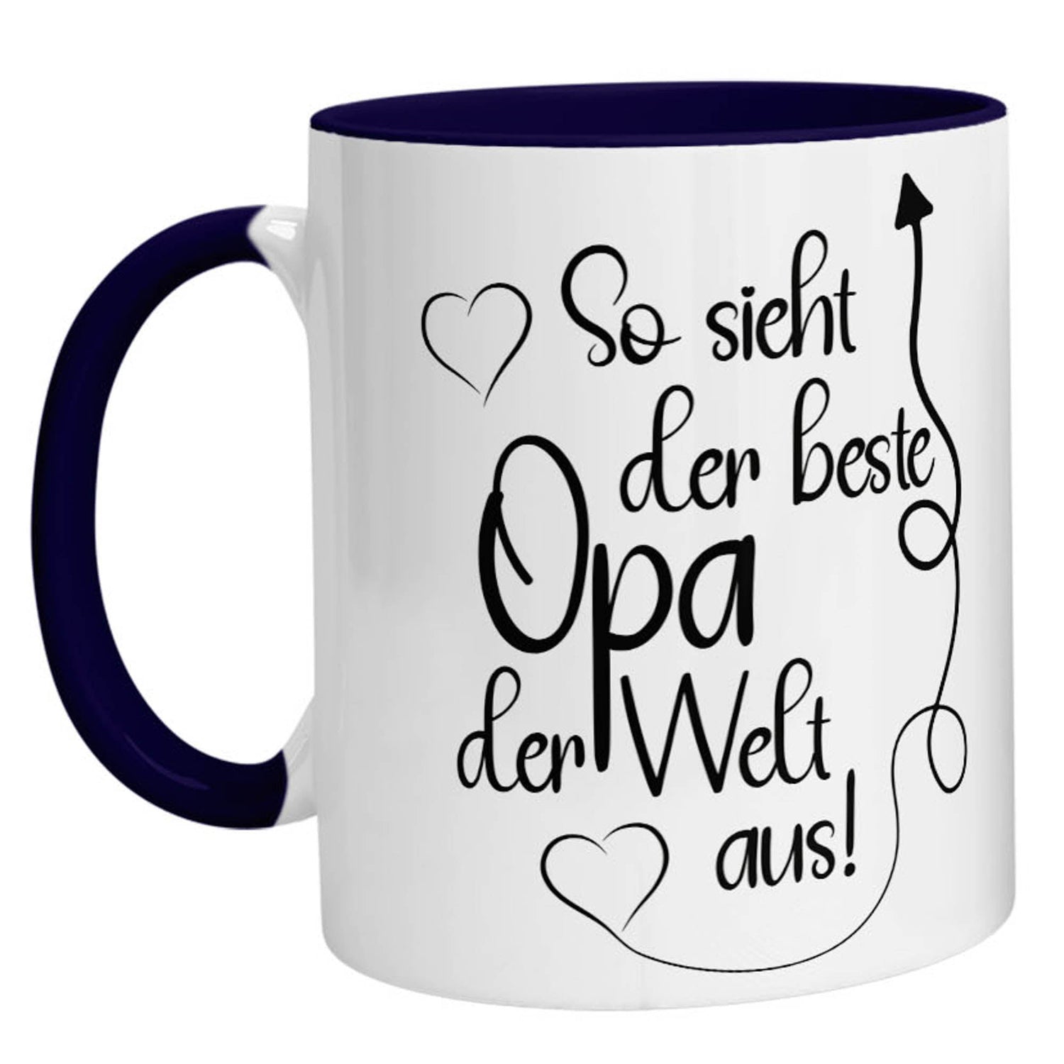 Tasse - So sieht der beste Opa der Welt aus - Zwergenstick