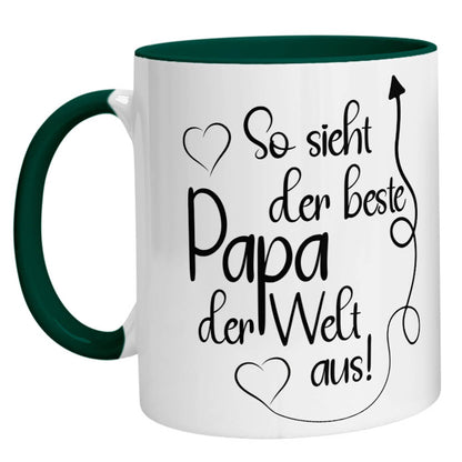 Tasse - So sieht der beste Papa der Welt aus - Zwergenstick