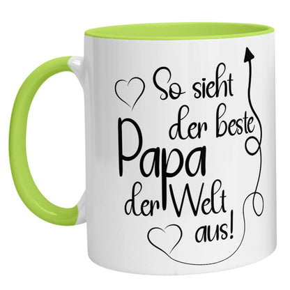 Tasse - So sieht der beste Papa der Welt aus - Zwergenstick