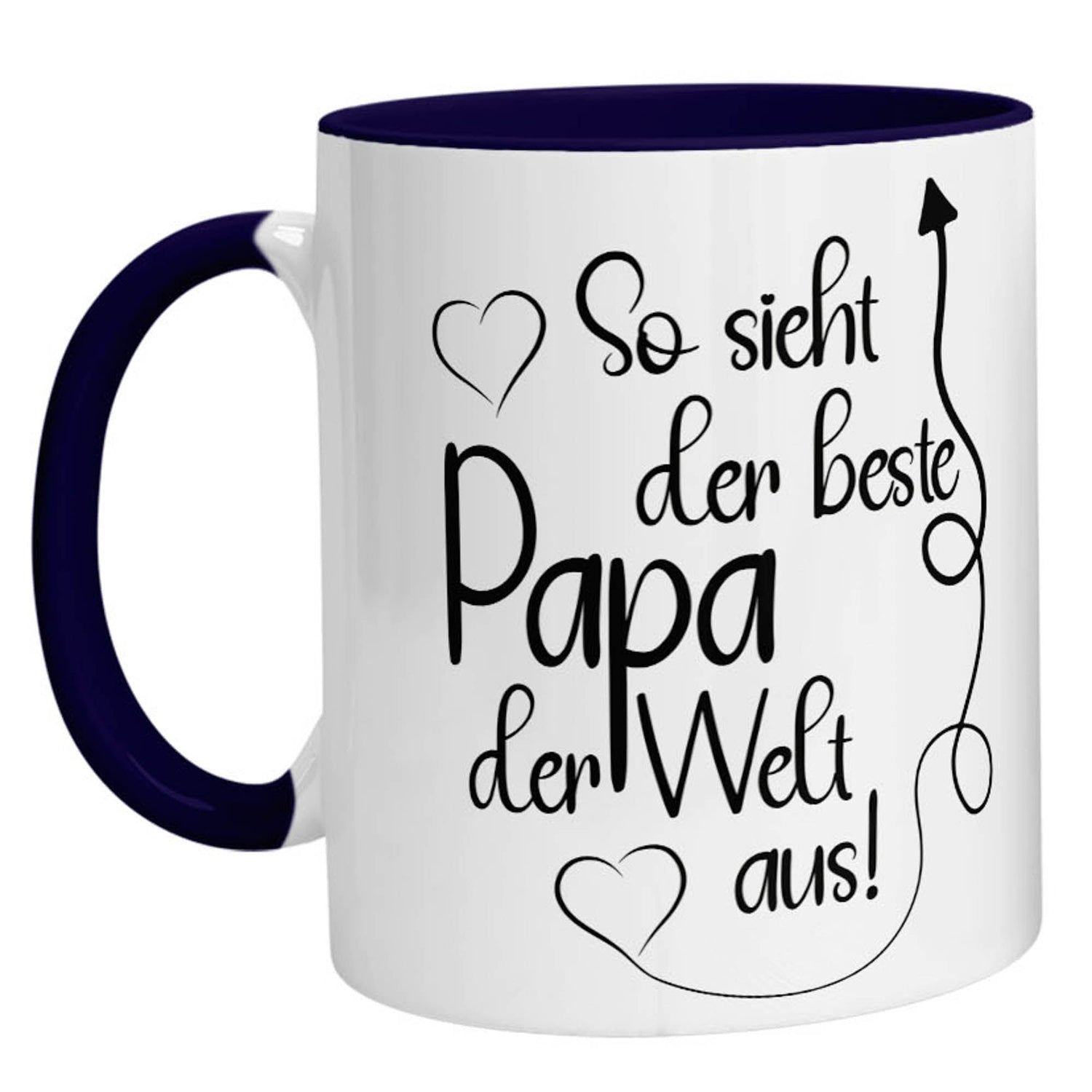 Tasse - So sieht der beste Papa der Welt aus - Zwergenstick