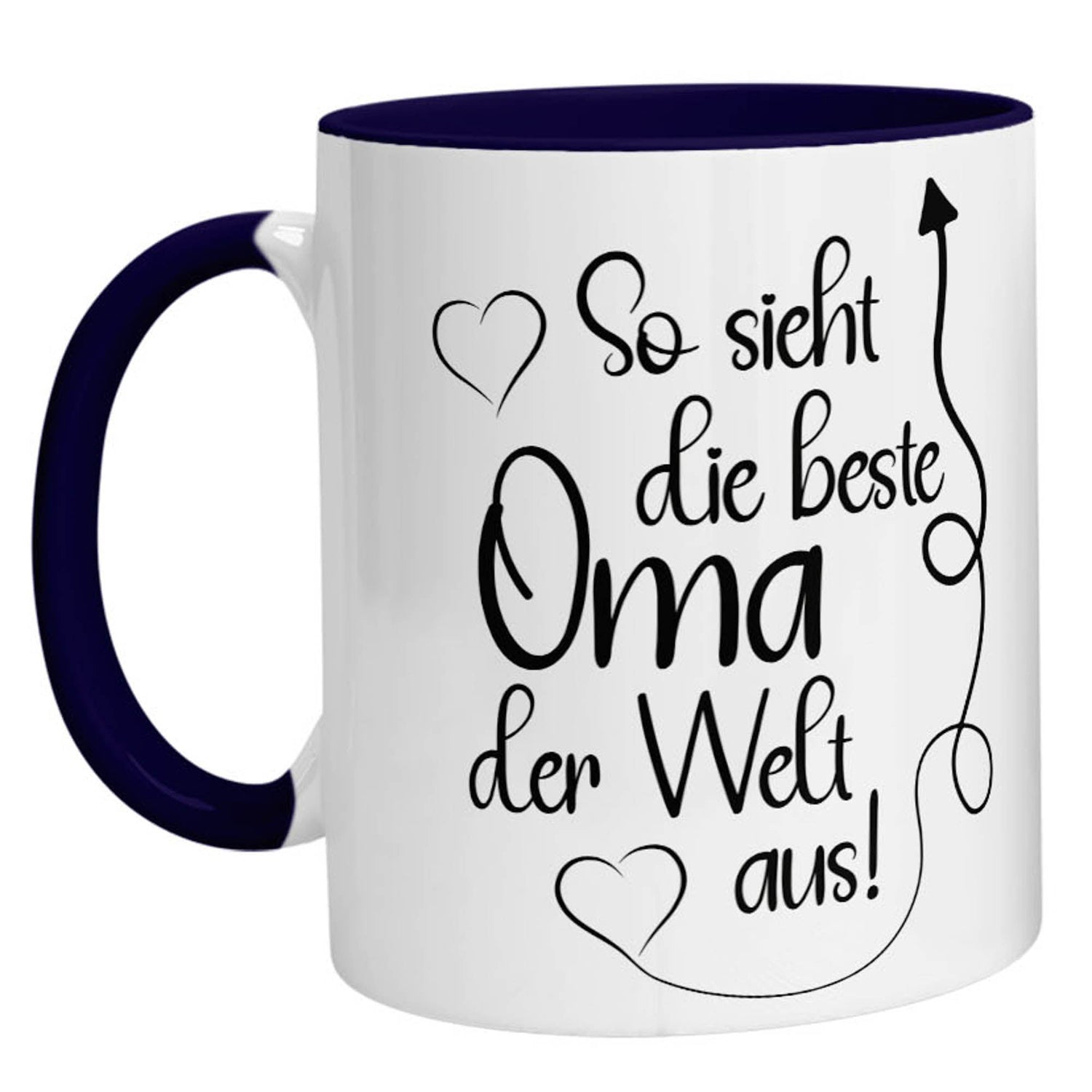 Tasse - So sieht die beste Oma der Welt aus - Zwergenstick