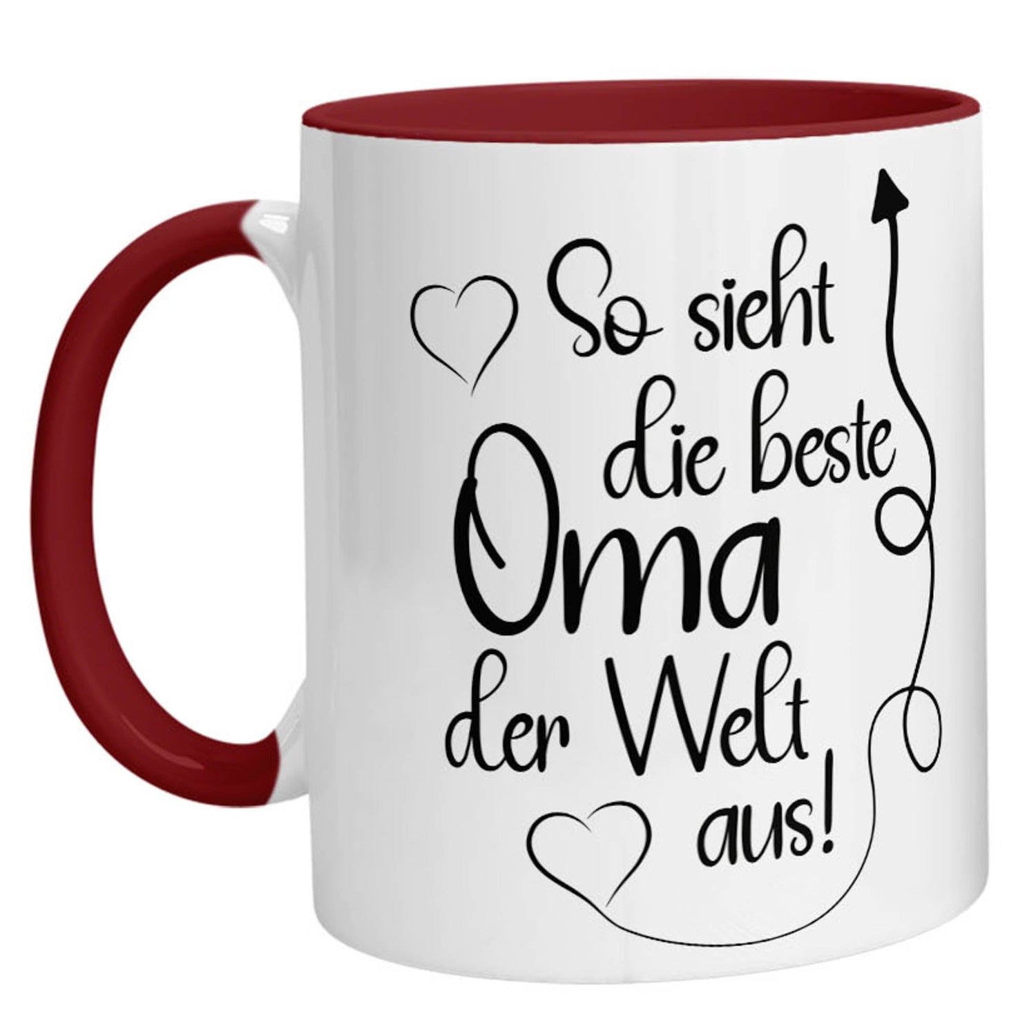 Tasse - So sieht die beste Oma der Welt aus - Zwergenstick